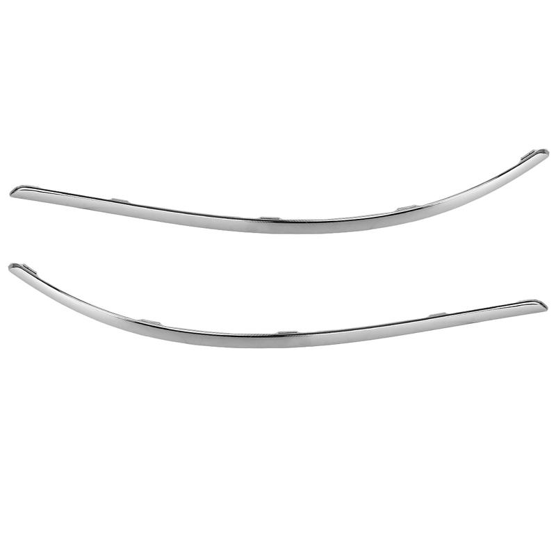 Rear Left Right Side Chrome Bumper Moulding Strip Trim ABS 2468850921 2468851021 fit for Mercedes B-Class W246