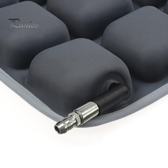 Hip Support Cushion Inflatable Air for Office Chair Portable TPU Seat Pad with Built-in Pump Foldable Travel Camping