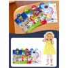 Johanne Shop Disney Characters Children's Stickers 14 Types Tattoo Mask Stickers Princess Frozen, Princess 2, 1 Piece