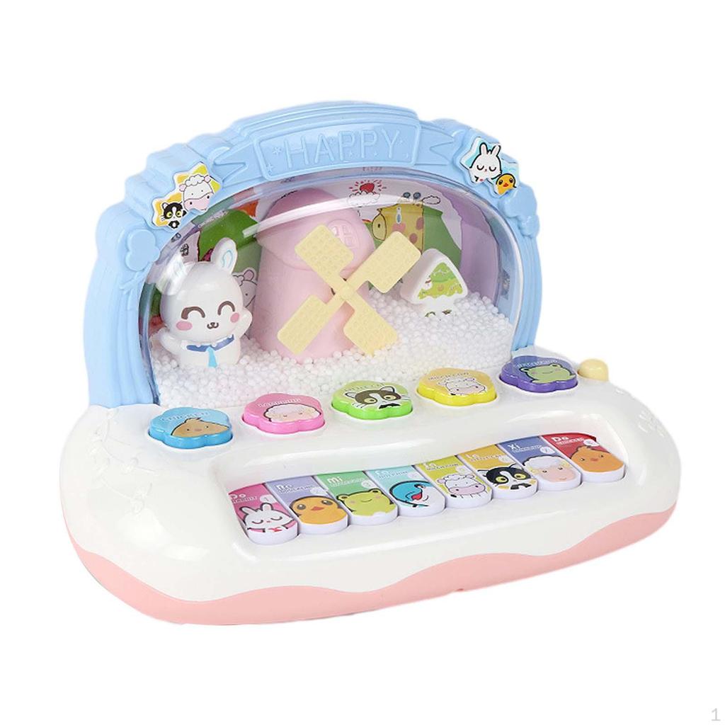 Baby Interactive Animals Toy with Music Montessori Toys, Portable Early Education Toys for Kids