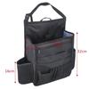 Luxja Car Storage Car Passenger Seat Many Water Repellent Pocket, Storage, Pockets, (Black)
