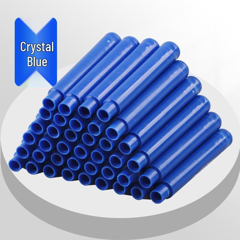 

Універсальний чорнильний картридж 3,4 мм для студентських пір яних ручок - Чорне та синє чорнило