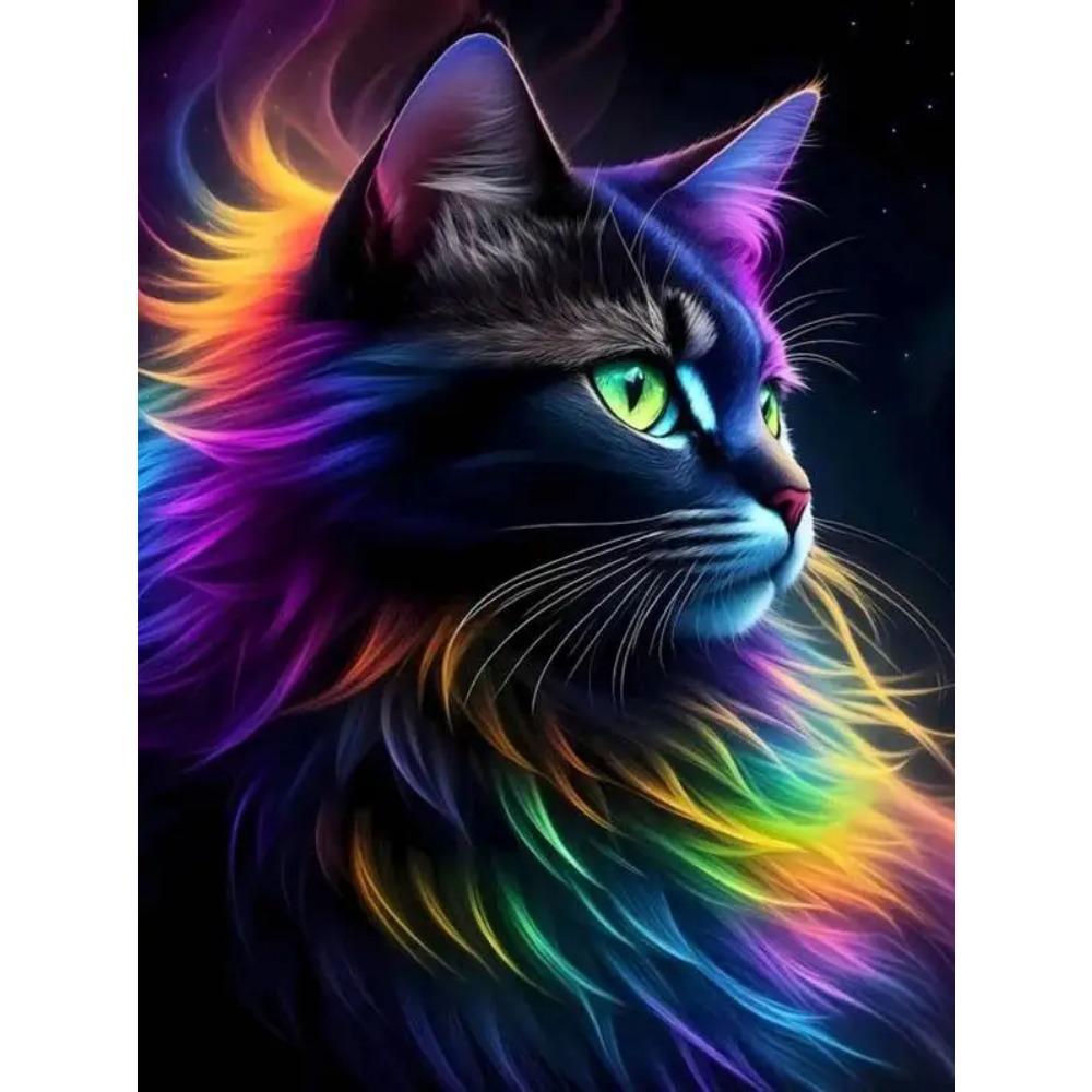 DIY Full Round Diamond Painting Cross Stitch 3D Animal Art Style Home Scene Decorative Diamond Painting 5d Diamond Art Painting