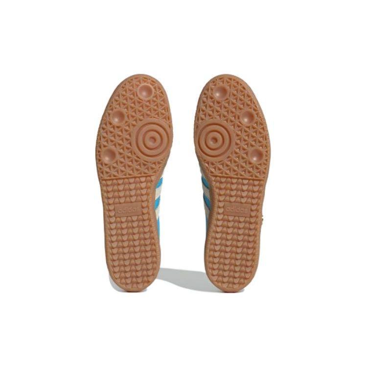 Sporty & Rich X Adidas Samba OG Blue Rush Unisex Sneakers Cream-White Gum IE6975