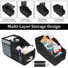 Car Trunk Storage Box Automotive Backseat Trunk Cargo Organiser Bin Folding Multi-Purpose For SUV MPV Auto Seat Back Box