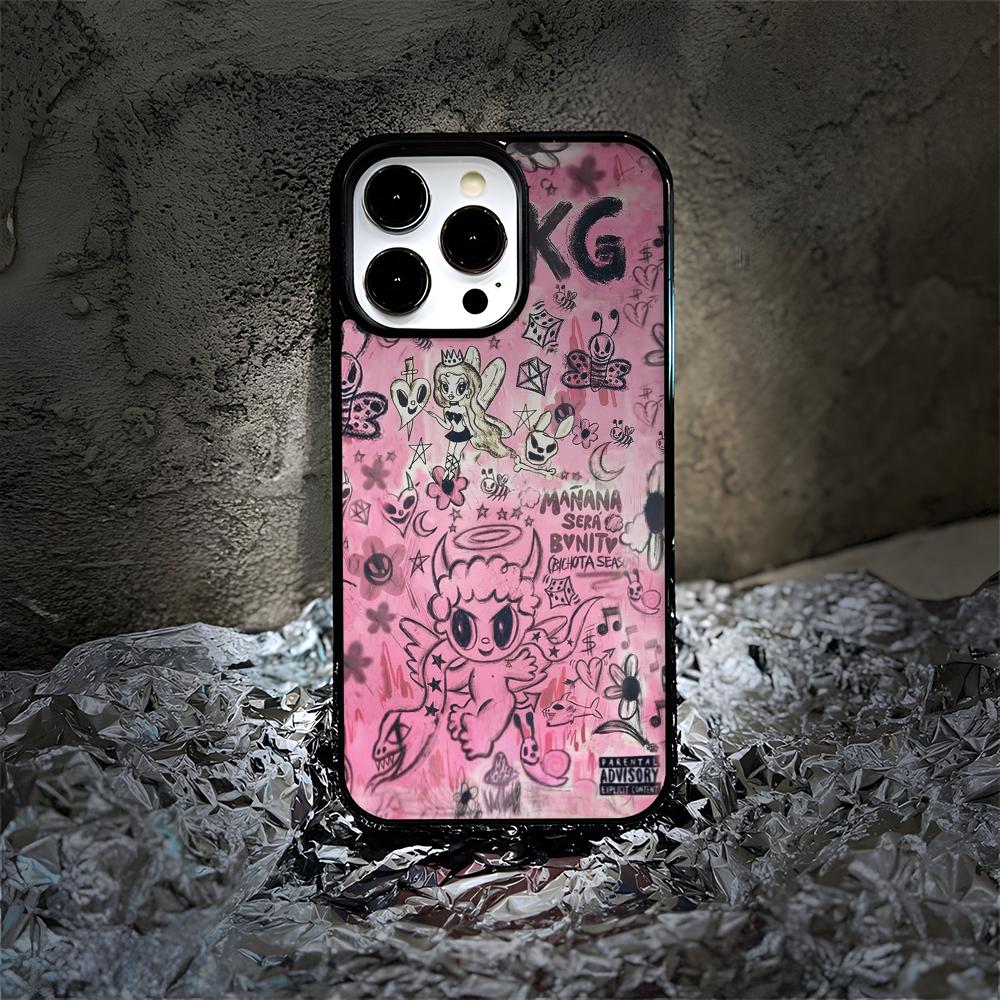 

K-Karol G Manana Sera Bonito Phone Case For iPhone 16 15 14 13 12 11 Pro Max Plus Mini Magnetic Magsafe Wireless Charging Cover iPhone16plus
