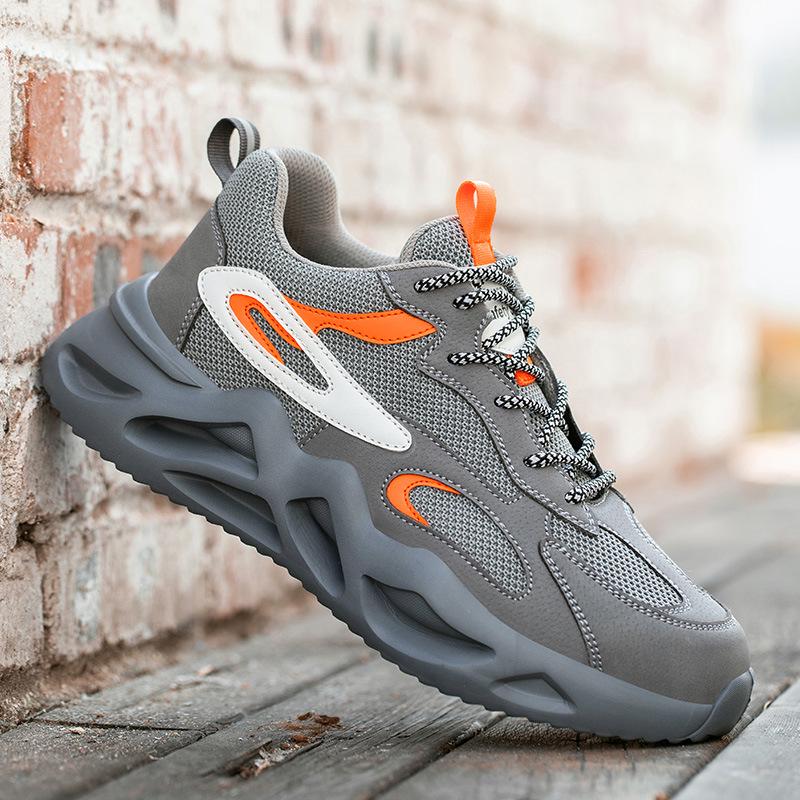 Unisex Summer Steel Toe Work Shoes: Lightweight, Anti-Smash, Anti-Puncture, Wear-Resistant Sole