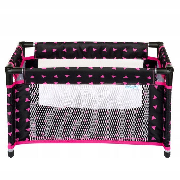 Lit De Voyage/parc Pour Poupées 46 Cm Avec Sac Et Parure – Kinderplay (KP0400R)