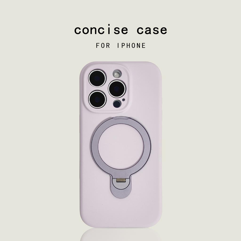 Applicable to iPhone11promax mobile phone liquid silicone Apple 11 magnetic suction rotating bracket 11 lens all-inclusive