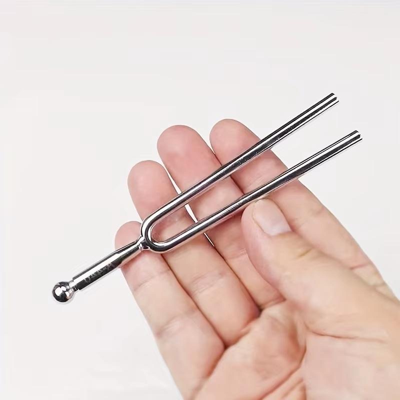 1pc Standard A 440 Hz Tuning Fork Violin Viola Cello A Tone Tuner Stainless Steel Musical Instrument Accessories Gift