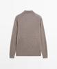 Masimodutti Polo Neck Wool Knit Sweater