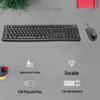 Logitech MK120 Wired Keyboard and Mouse Combo