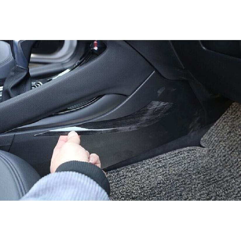 Fit For BMW X2 F39 2018- Black Wood Grain Gear Shift Right Side Strip Trim