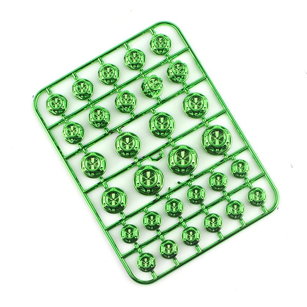 30PCS Motocyklový šroubový kryt matice Kryt matice Dekorativní modifikační díly Příslušenství pro Yamaha Kawasaki Honda Harley