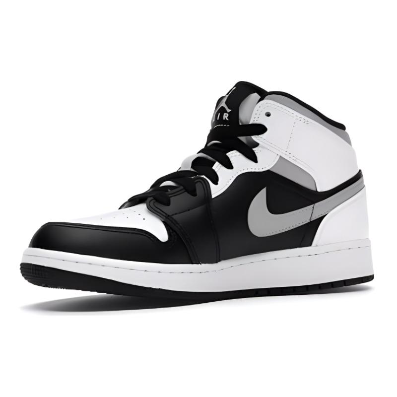New Jordan 1 Mid White Shadow GS 554725-073