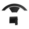 Moon-Shaped Wall Light with Motion Sensor 18W 2160LM Waterproof LED Porch Lamp for Garden Patio Garage Modern Exterior Lighting for House
