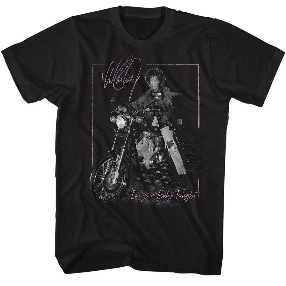Whitney Houston Motorcycle Music Children s T-shirt 120