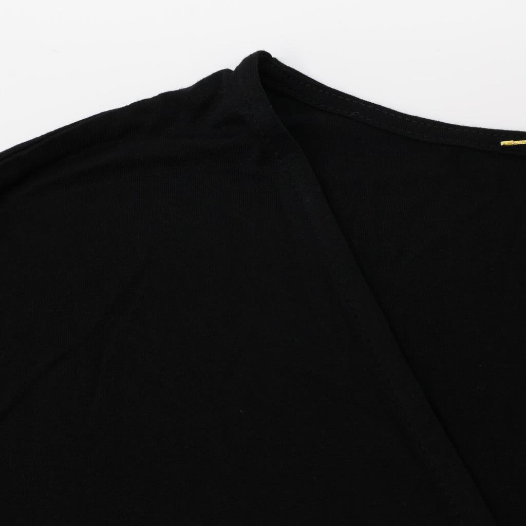 Deuxieme Classe 23-040-500-7110 Snazzy Black Rayon Blend Dress One Piece Dress Not Written blackUsed