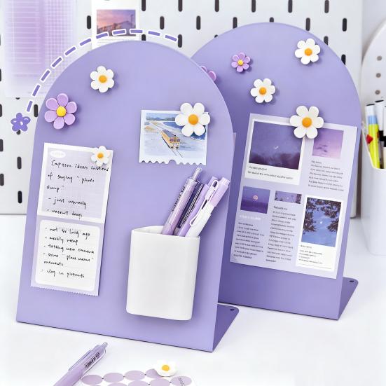 Magnetic Message Board Iron Memo Reminder Board Easy To Write Erase Reusable Display Panel for Productivity Improvement