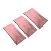 3Pcs Decorative Tablecloths Aluminum Foil Shiny Tablecover Table Decoration AccessoriesRose Gold