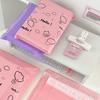 Disposable Sanitary Pad Trash Bag With Support For Pink Home Use