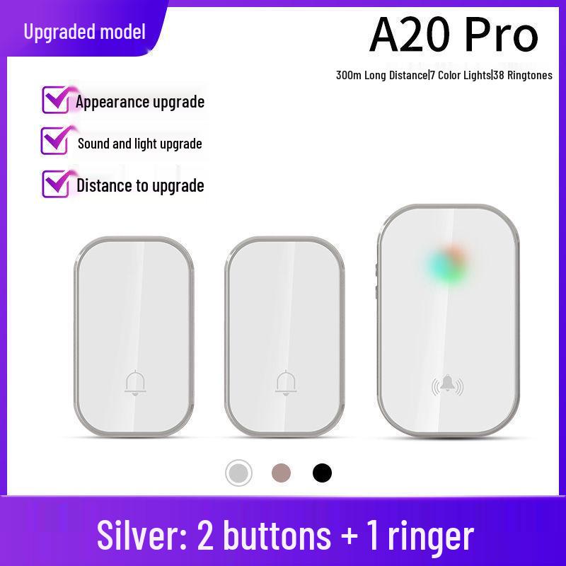 Wireless Smart Long-Range Doorbell & Elderly Pager