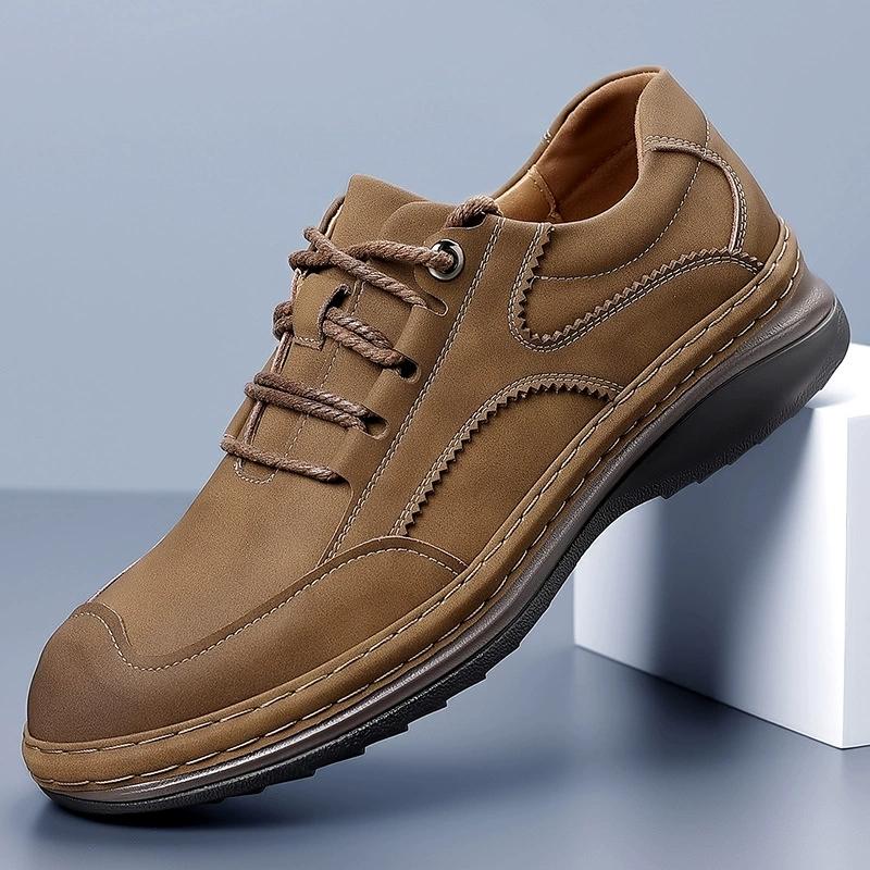 Men's Luxury Casual Shoes Fashion Driving Shoes For Men High Quality Loafers Genuine Leather Men Shoes Plus Size 44