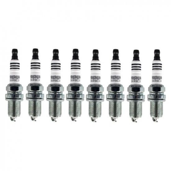 8PCS New NGK BKR8EIX 2668 Iridium Spark Plugs Racing Colder USA