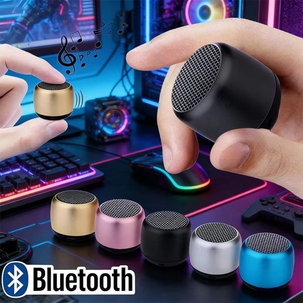 USB Portable Speaker Metal Wireless Speaker Wireless Connection Mini Bluetooth Speaker Laptop Use