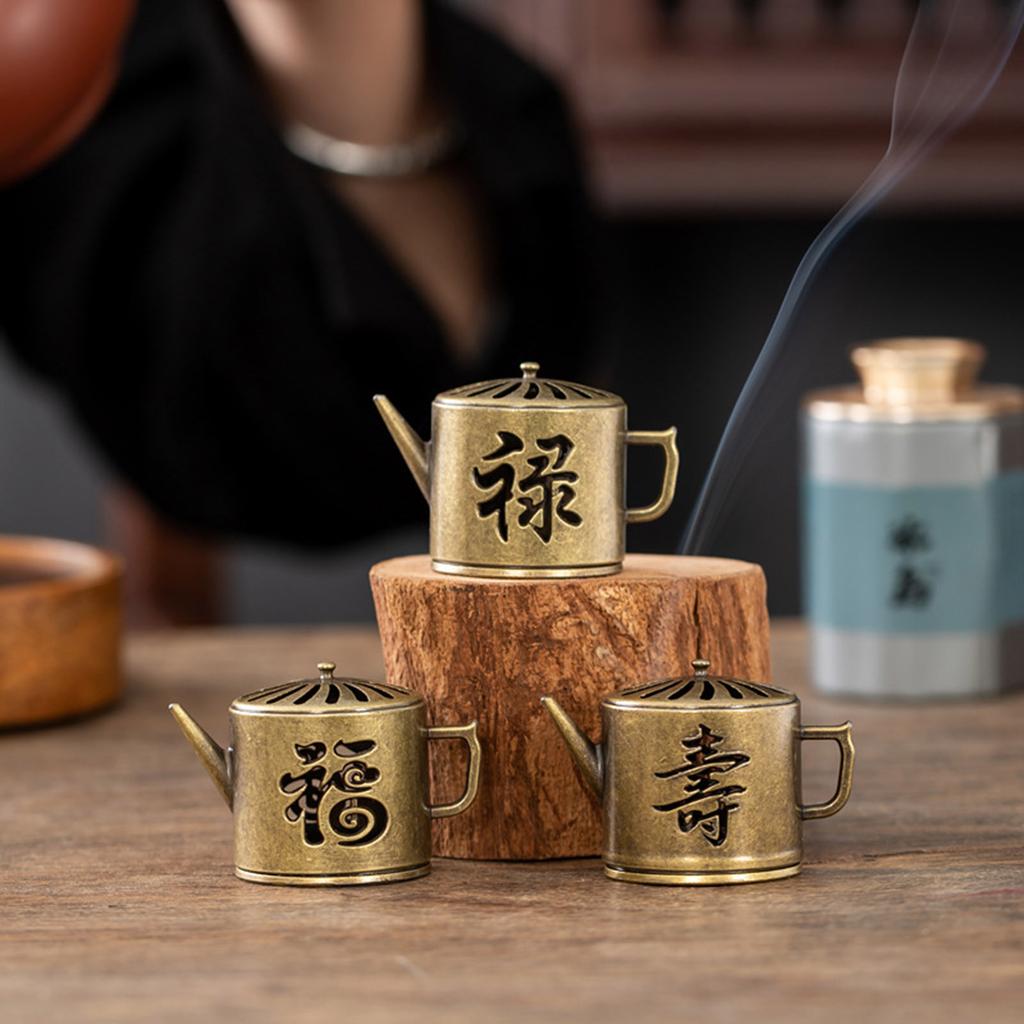 Creative Aromatherapy Incense Burner, Tea Small Ornaments Sandalwood Incense Burner Incense Holder