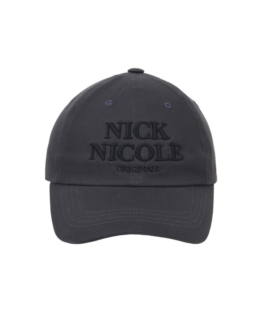 Nigaennikol Originals Nicole Ball Cap_Charcoal