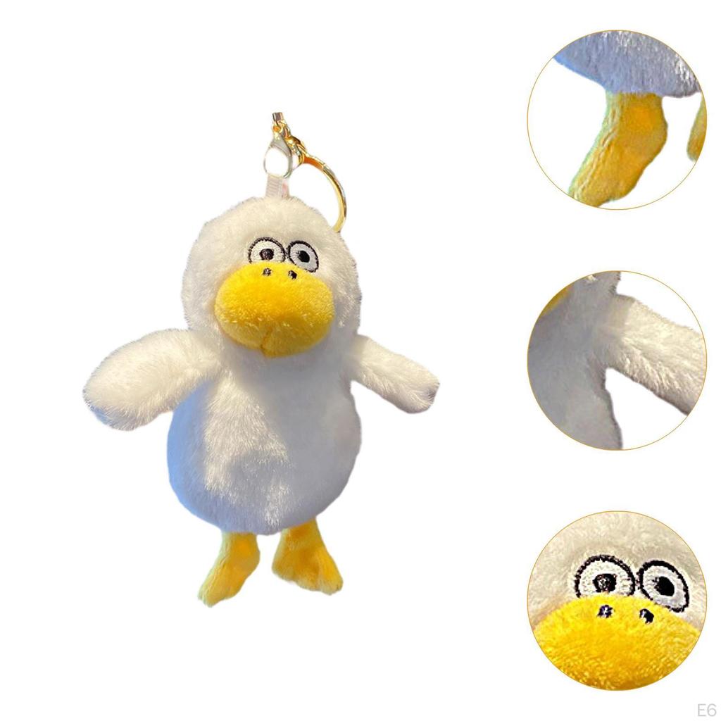 Brelok pluszowy kaczuszka zwierzę lalka wisząca ozdoba plecak torebka zawieszka lalka zabawka słodka dla