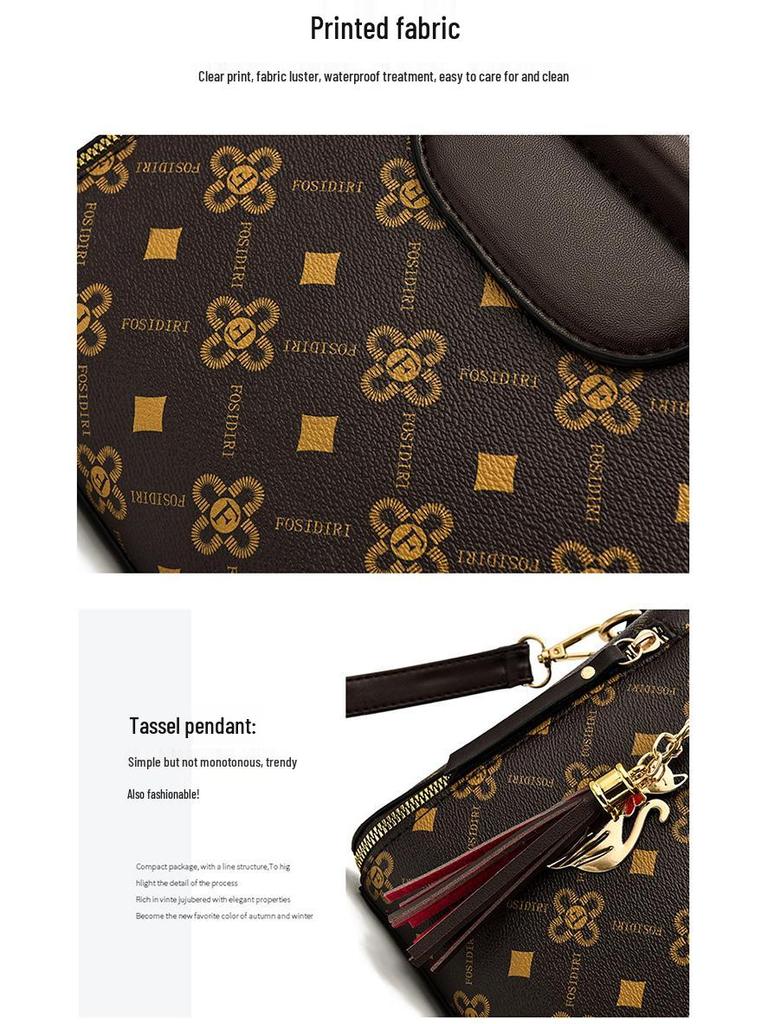 Sac à bandoulière et sac à main rétro pour femmes 2025 d'inspiration vintage - Élégant, sac à main de grande capacité pour les mamans