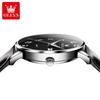 OLEVS Brand Dual Calendar Night Light Waterproof Men's Watch Business Leisure Couple Watch 2920