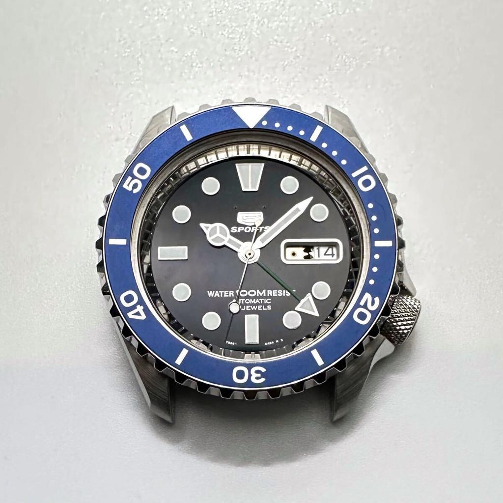 SEIKO NH34 4R34 Movement Hand Set for GMT Bruce Wayne Watches Green Luminous Hands Aftermarket Parts Mod Custom Parts Mercedes-Benz