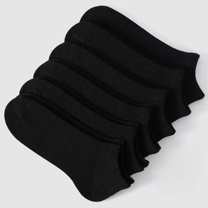 Men's Summer Thin Sports Leisure Invisible Breathable Shallow Mouth Socks