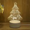 Creative Led Night Light Usb Plug Night Light Monochrome Bedside 3d Night Light