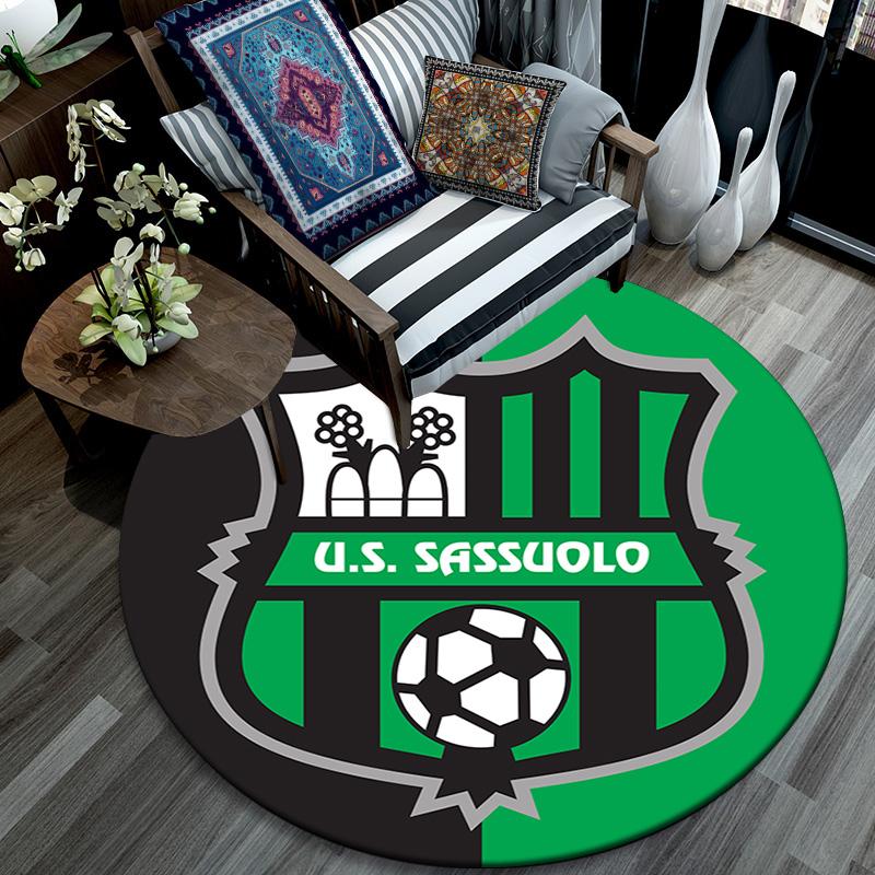 Sassuolo Round Area Rug Under Office Chairs Bedroom Living Room Home Decor