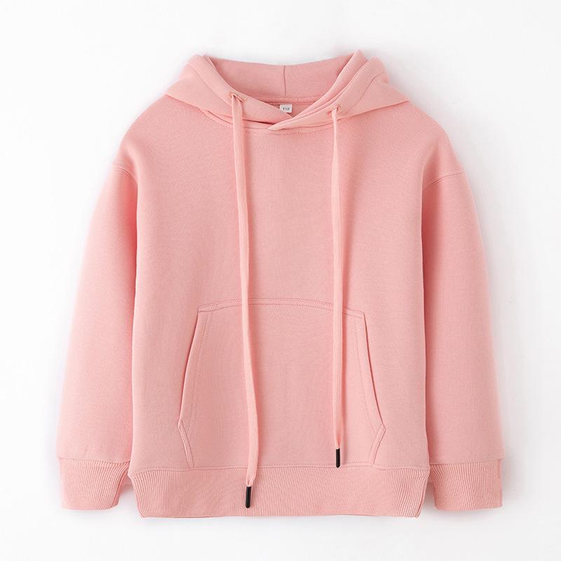 

Autumn Women s 320g Loose Fit Unisex Hooded Sweatshirt with Drop Shoulders 150cm рожевий