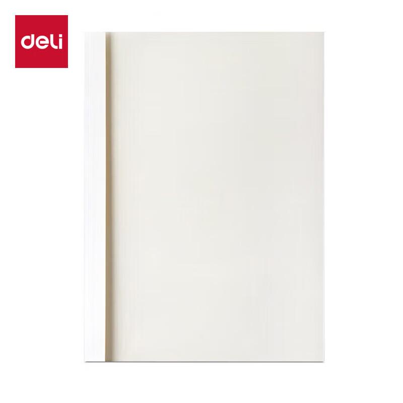 Deli 4mm A4 Thermal Binding Covers (10 Pack)