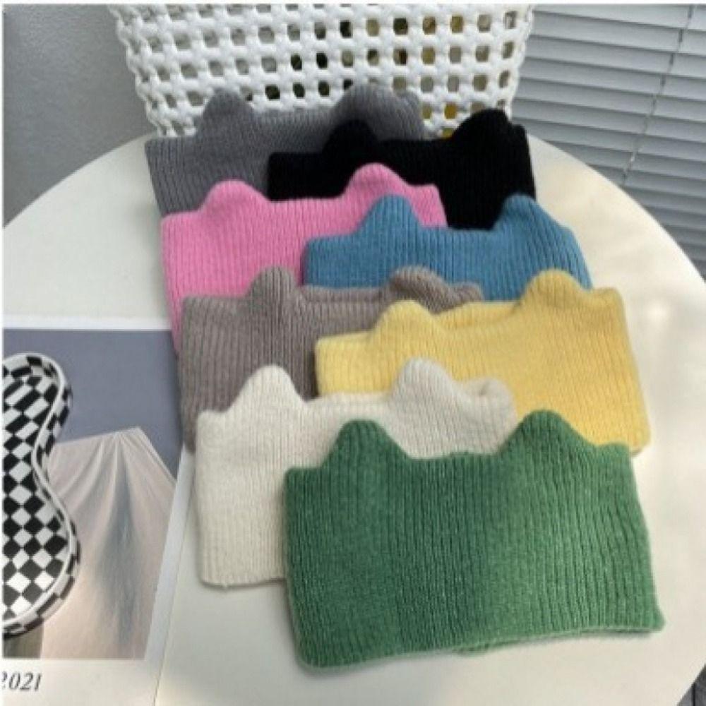 Ear Warm Cat Ears Knitted Headband Windproof Winter Elastic Headband Sweet Warm Hair Band Ladies