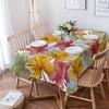 Fall Thanksgiving Maple Leaves Rectangle Tablecloth for Table Decor Autumn Harvest Kitchen Dining Tablecloth Holiday Party Decor