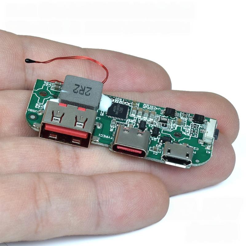1/3Pcs S621 Power Bank Charger Module 22.5W Pd Qc3.0 Bidirectional Fast Charging Ultra Thin Circuit Board For Diy Power Bank
