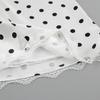 Seaside Vacation Style Sexy V-neck Polka Dot Neck Strap Lace Splicing Sleeveless Dress Summer European and American Women's Clothing