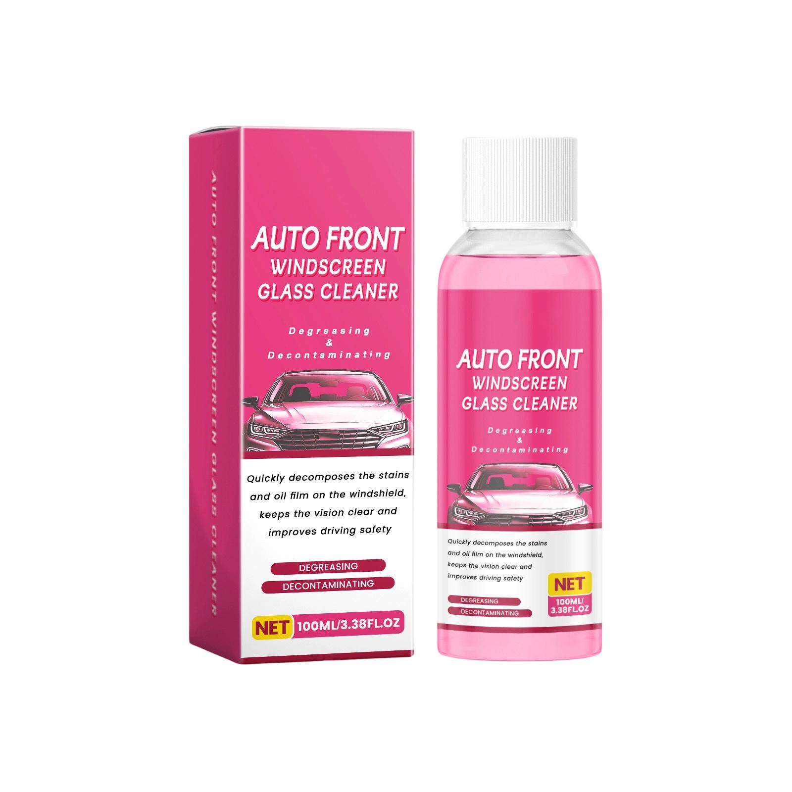 

Car Glass Cleaner Glass Stains, Oil Film, Fog, Clear, Car Cleaning 100ml One Size