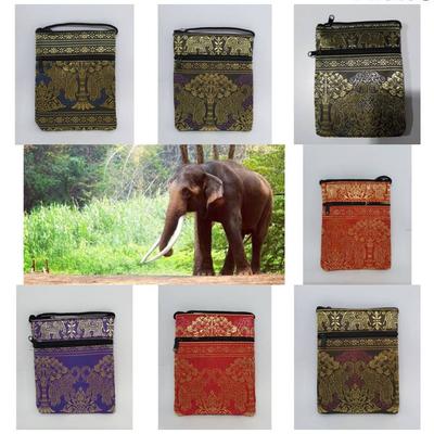Kabelka na telefon Kabelka přes rameno malá taška na pas taška na krk taška na krk dárkový suvenýr taška na dárky crossbody kabelka Elephant Handmade Handcraft