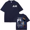 Abraham Mateo Double Sided Print T Shirt Unisex Unisex Latin Singer Tracklist Vintage Oversized Short Sleeve Hip Hop Graphic Tee