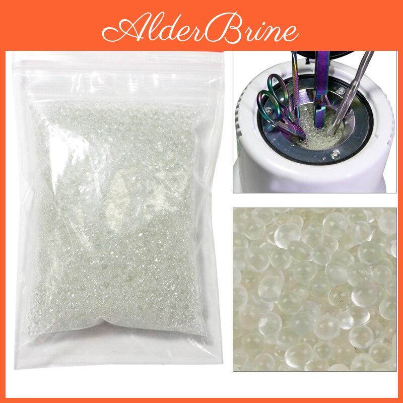 120g Manicure Tool Sterilizer Sterilizer Box Pot Nail Art Quartzite Beads High Temperature Glass Ball Tools