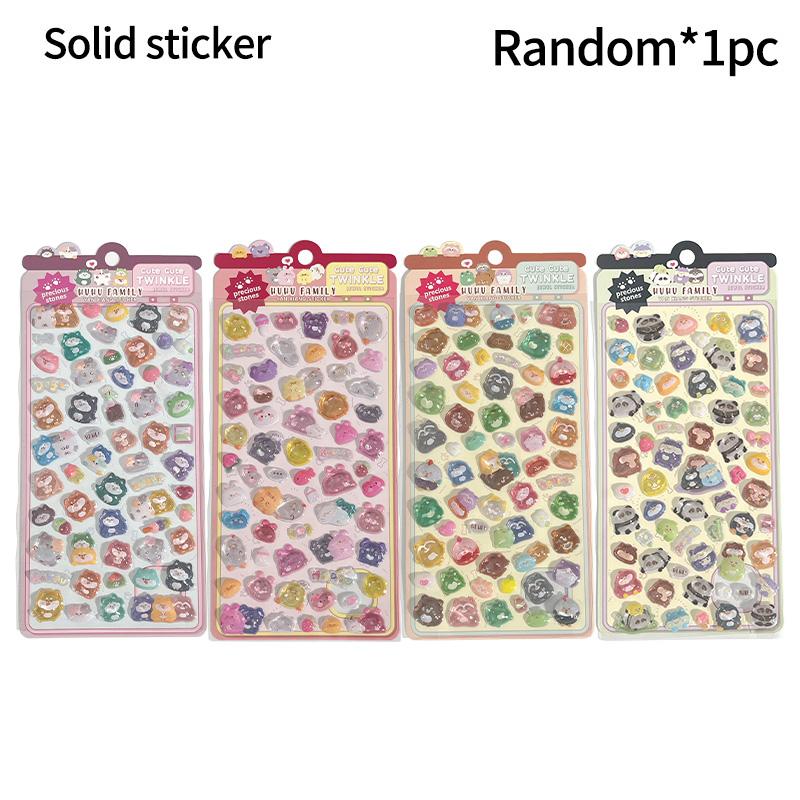 3D Stickers Bonbon Drop Seal Stickers Decorative 3D Sticker for DIY Phone Case Diary Scrapbook Laptop Decals Party Favors Gifts