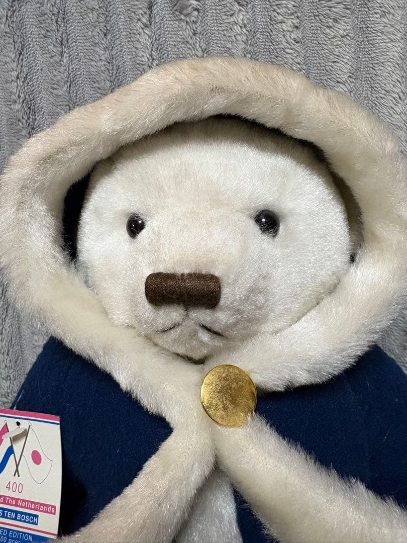 

[USED] Huis Ten Bosch Teddy Bear, Limited Edition of 1500, Original Bear, Vintage, Rare